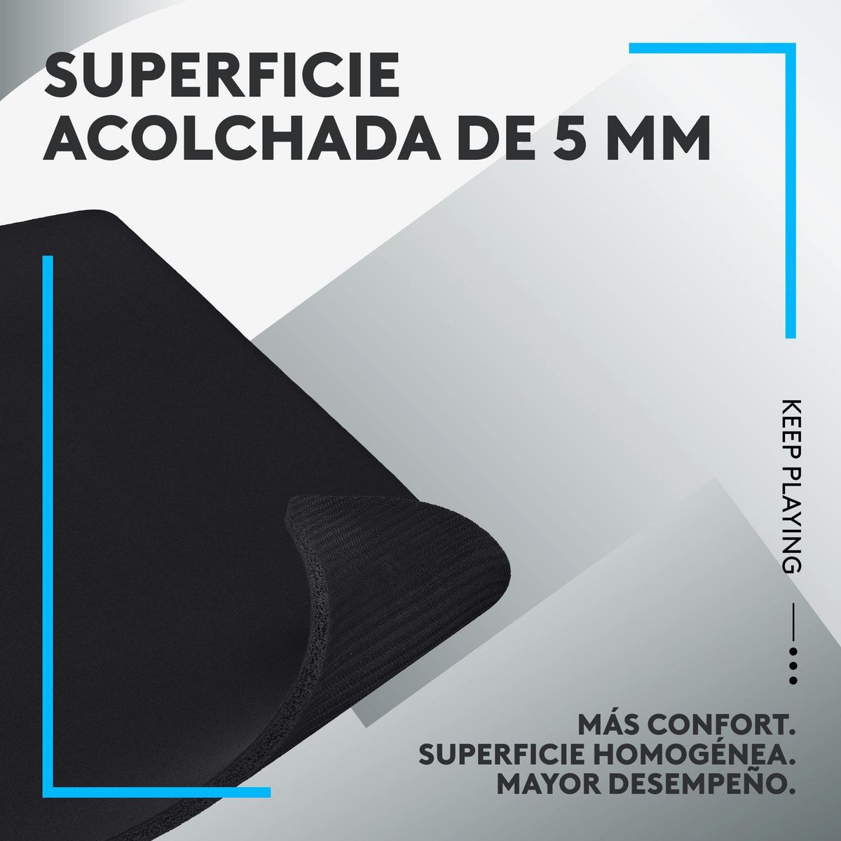 LOGITECH - Mousepad Gamer Logitech G740 Negro