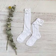 WAWA BABY DESIGN - Calcetines largos crochet niña