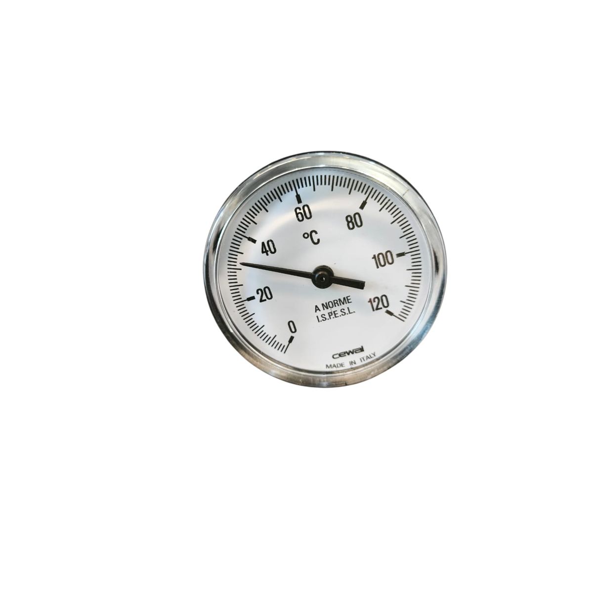 GENERICO - TERMOMETRO BIMETALICO C Vaina De Inmersión 0-120º C Pequeño