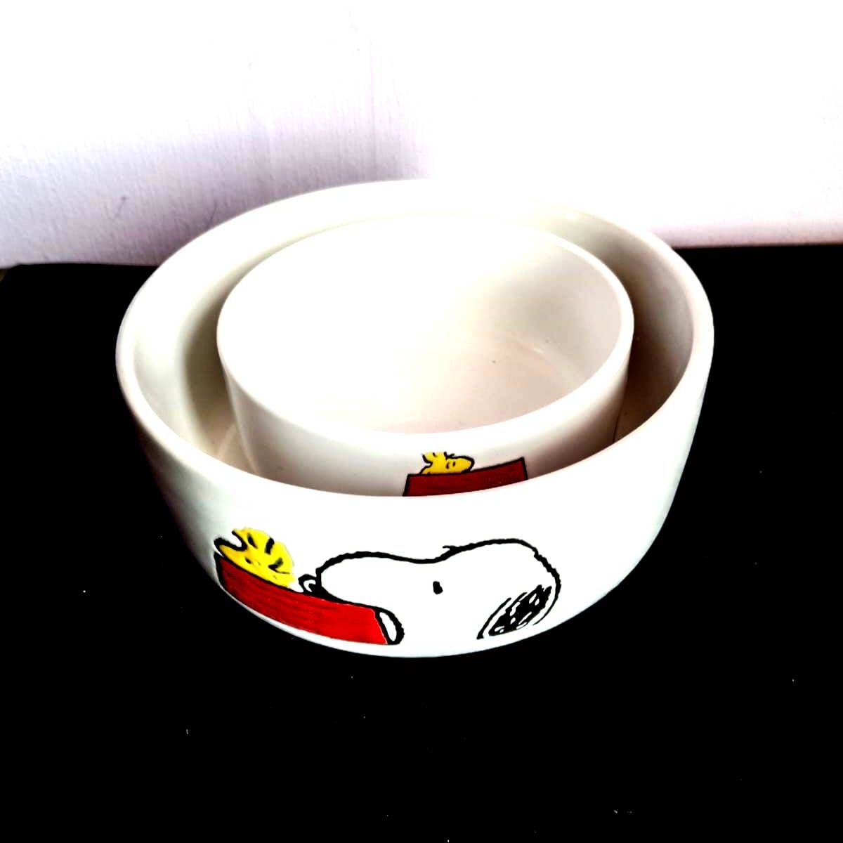 GENERICO - SET DE POCILLOS DISEÑO SNOOPY