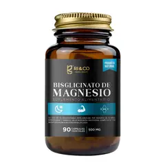 GENERICO - Bisglicinato de Magnesio 500mg 90 capsulas vegetales