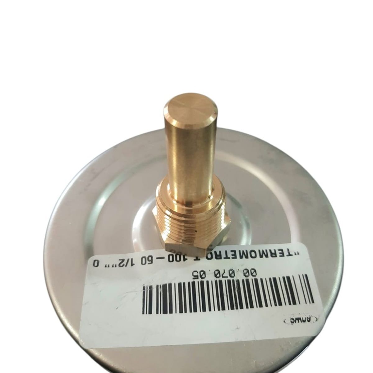 GENERICO - TERMOMETRO BIMETALICO T100100 vastago centro