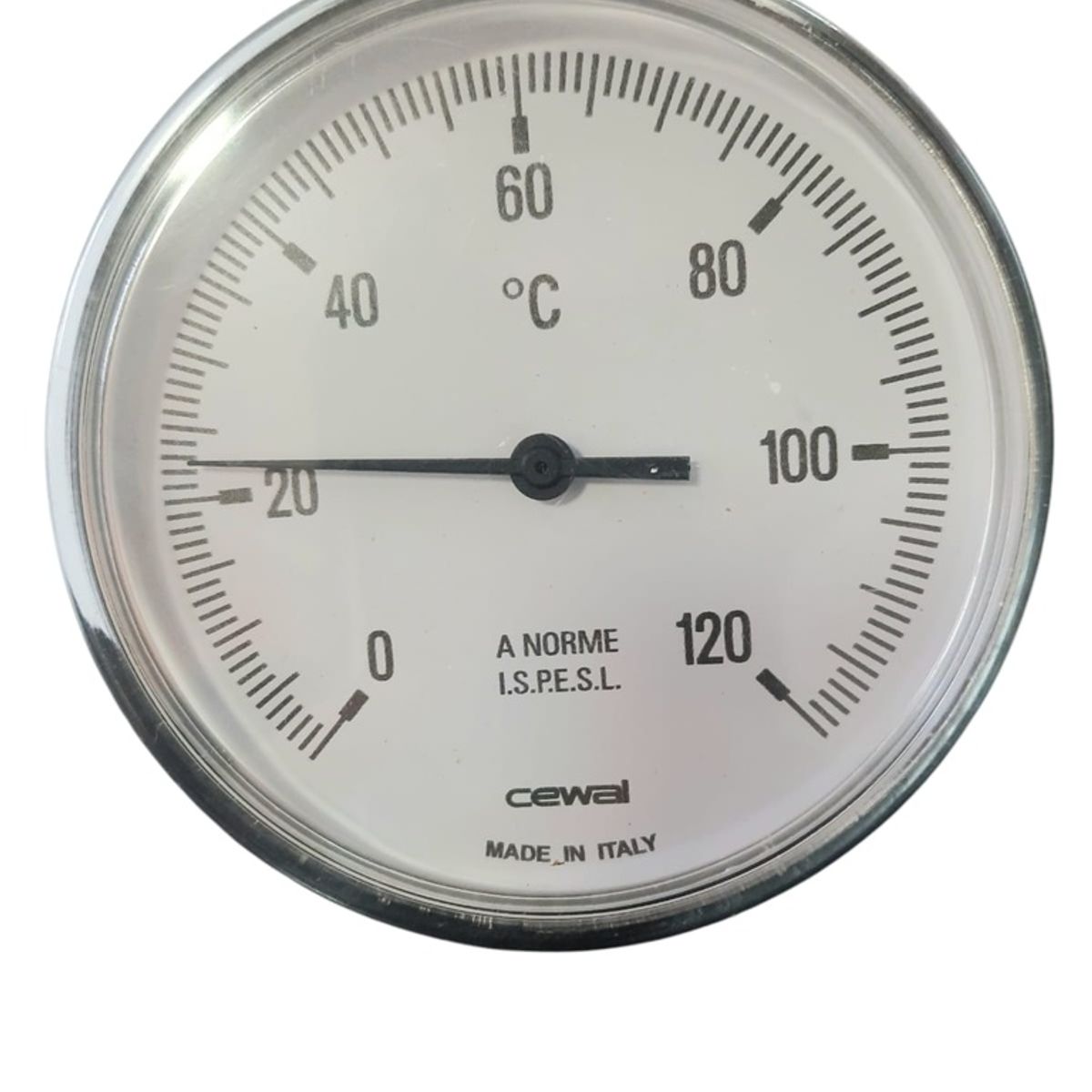 GENERICO - TERMOMETRO BIMETALICO T100100 vastago centro