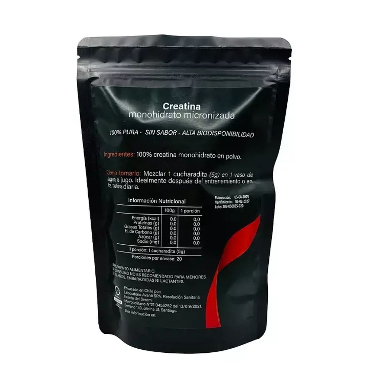 AVANTI - Creatina Monohidrato Avanti 250 gr. Doypack