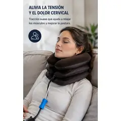 MOVI - Cuello Ortopédico Inflable con Tracción Cervical
