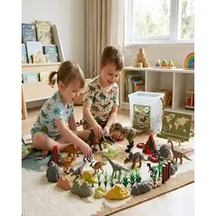 GENERICO - Coleccion De Juguetes Prehistoricos Educativo