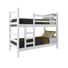 BE DESIGN - Camarote Litera Essenciale Cr Blanco Con Escalera