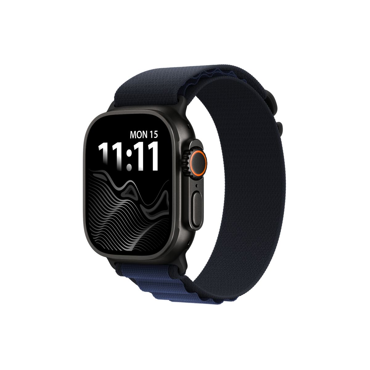 GENERICO - Correa Alpine loop Edicion Black compatible con Apple Watch