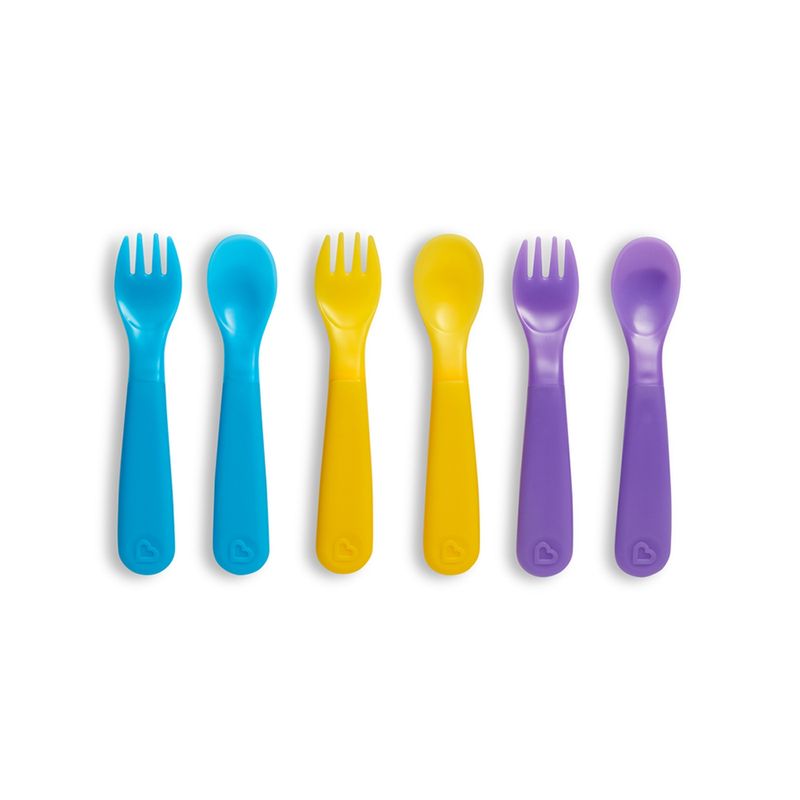 MUNCHKIN - Set De Tenedor Y Cucharas Que Cambian De Color Munchkin