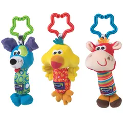 PLAYGRO - Trio Tintineable Multicolor
