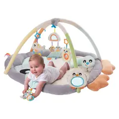 INFANTI - Desarrollo y aprendizaje ¡este suave y entretenido gimnasio con forma de pingüino, hará que tu bebé se divierta por horas!