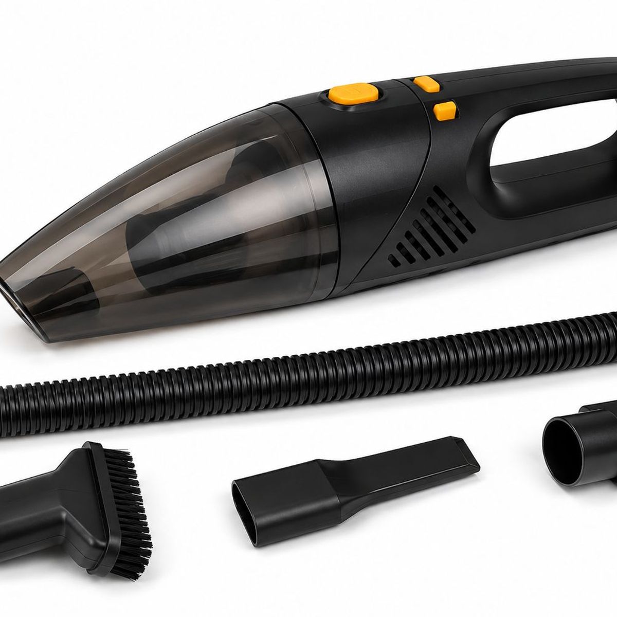 TASBEL - Aspiradora Portátil Inalámbrica para Auto De succion rapida 12V color negro