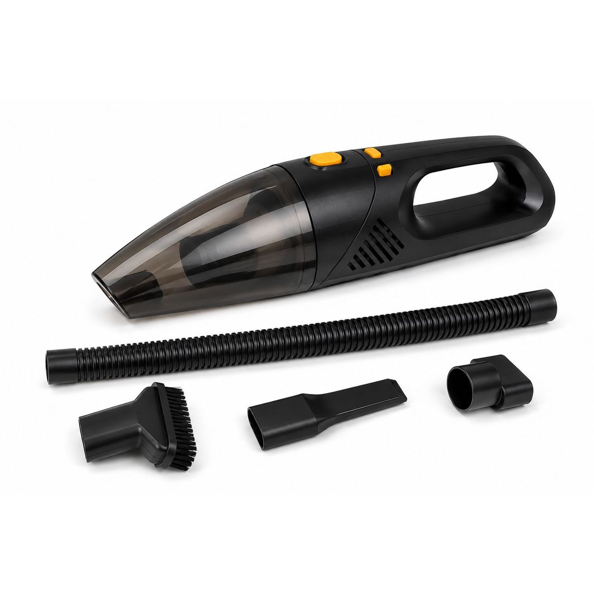 TASBEL - Aspiradora Portátil Inalámbrica para Auto De succion rapida 12V color negro