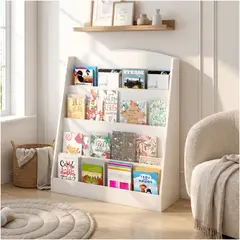 HOMER DESIGN - Organizador De Libros Repisa Estante Biblioteca Librero 80cm