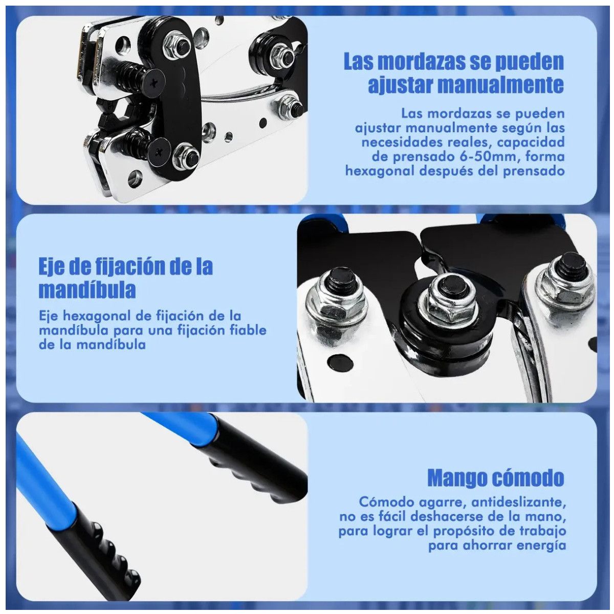 KUANGYE - Kit De 61 Terminales De Alicates Para Crimpar Cables