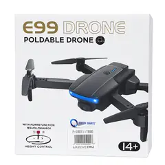 GENERICO - E99 Drone Plegable con Función de Hover y Control de Altura