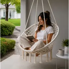 MOVI - Silla Hamaca para interior o exterior colgante