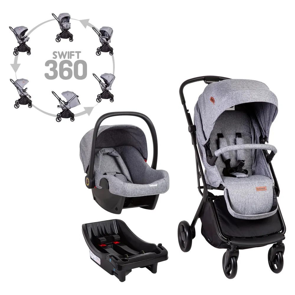 Bebesit Swift 360 Travel System Gris, foto 5