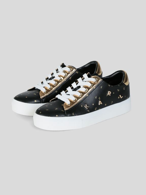 Zapatillas cate foil de corte bajo Negro