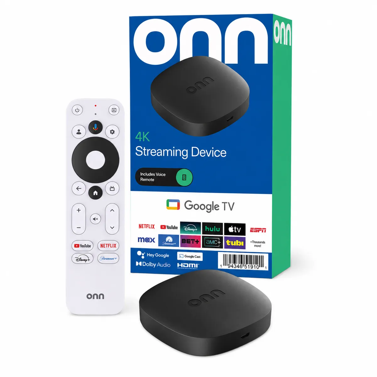 GOOGLE - STREAMING ONN GOOGLE TV 4K ULTRA HD NUEVO