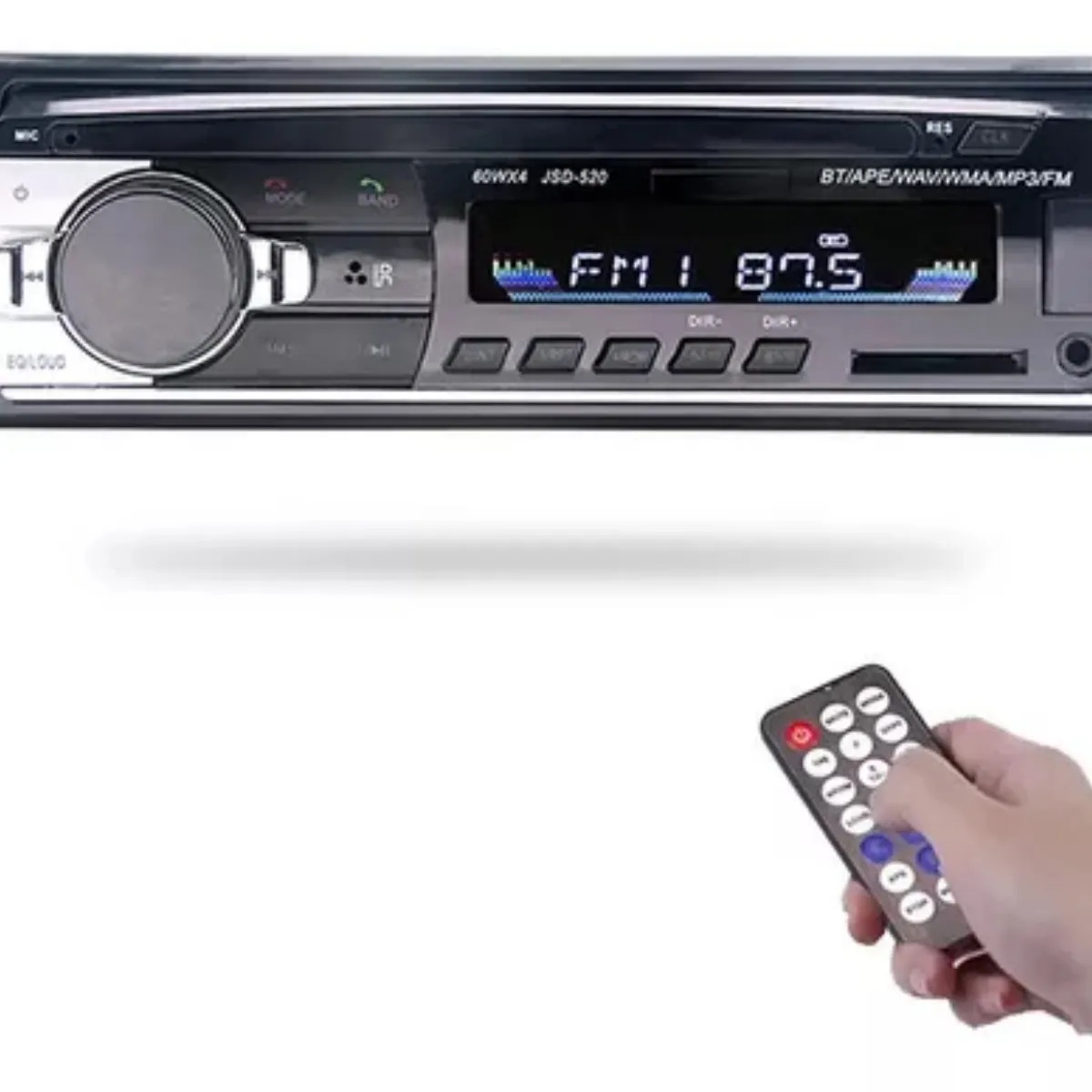 GENERICO - Radio De Camiones Y Buses 24v Bluetooth, Aux.pendrive