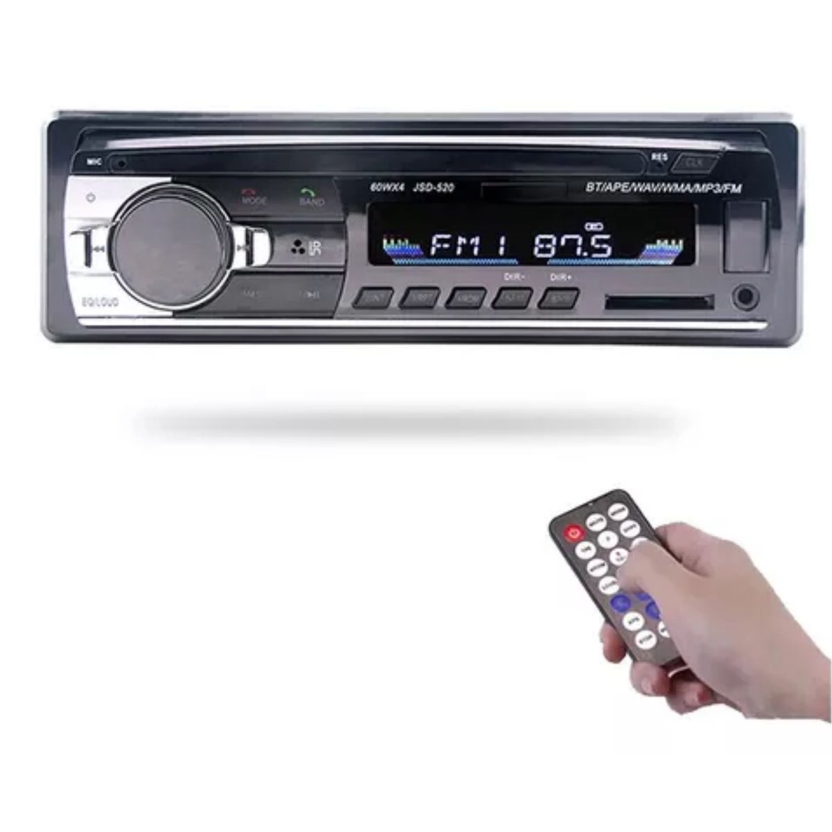 GENERICO - Radio De Camiones Y Buses 24v Bluetooth, Aux.pendrive
