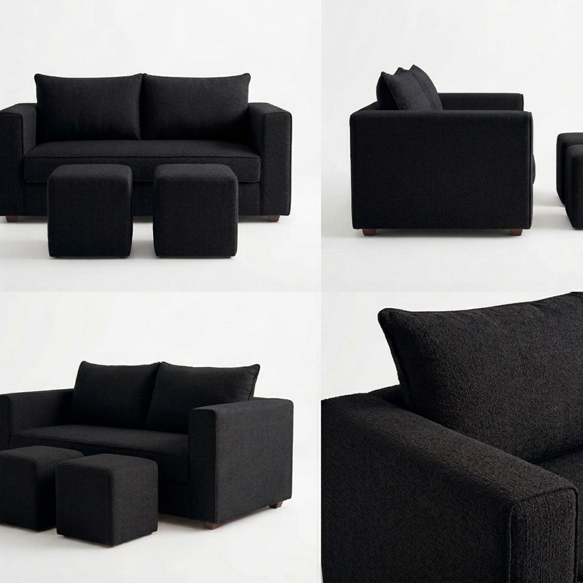 CONSTRUCSOFA - Sofa Aurelia 2c 2 puff