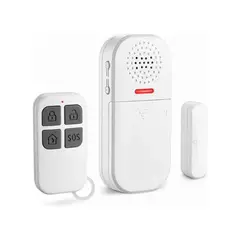 GENERICO - Alarma Casa Puerta Ventana Con Control Remoto 130db Sensor Labg