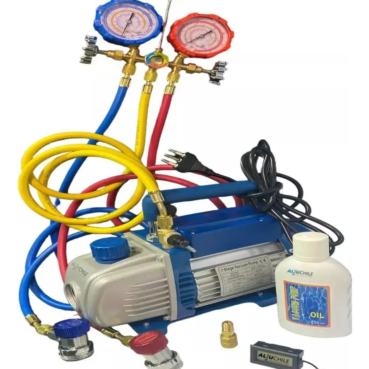 GENERICO - Kit Bomba De Vacio 3cfm Emprende Autorefriclima Emprende