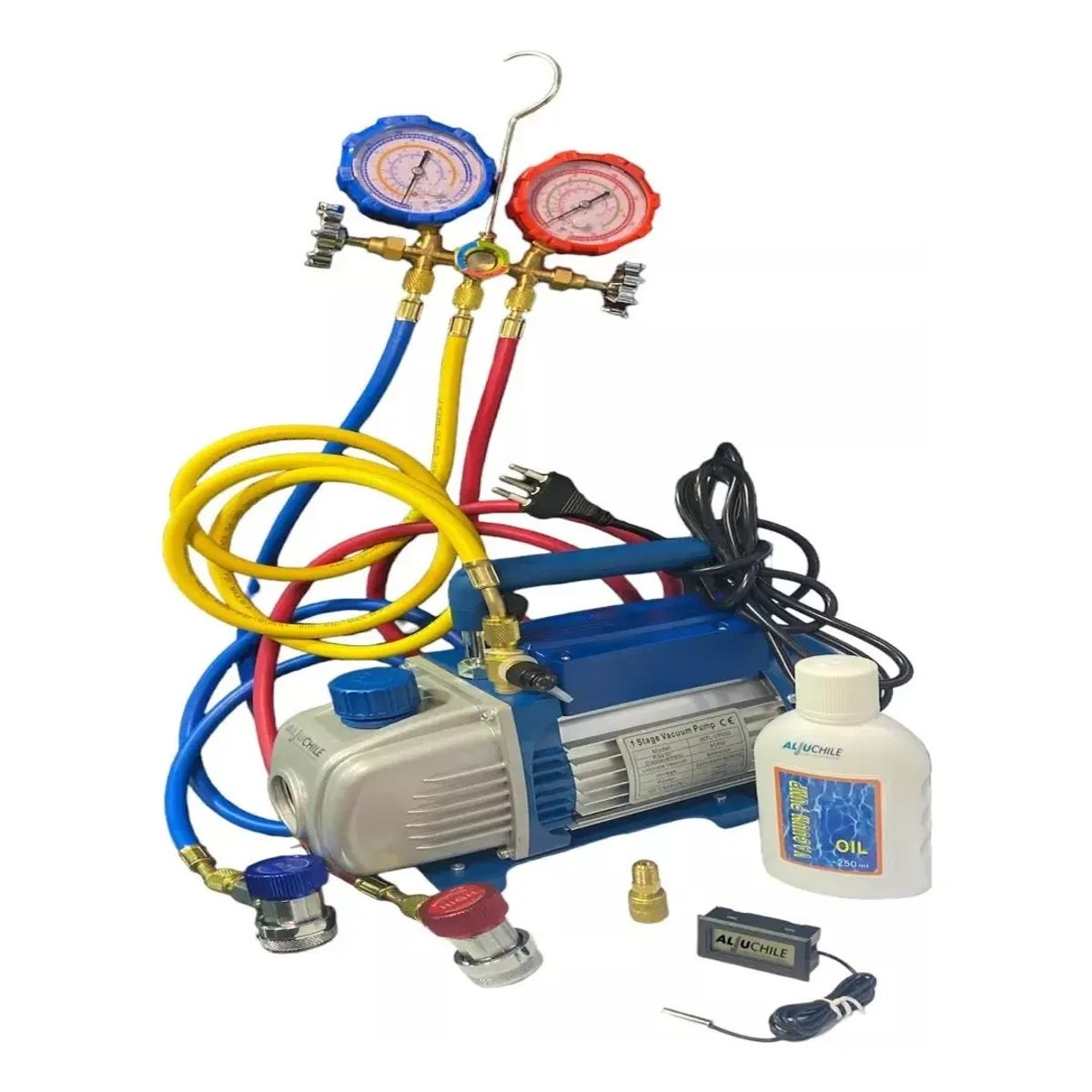 GENERICO - Kit Bomba De Vacio 3cfm Emprende Autorefriclima Emprende