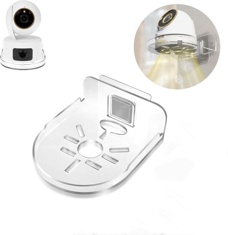 KUANGYE Soportes De Pared Adhesivos Para Cámara De Seguridad,Universales Transparentes Para Monitor