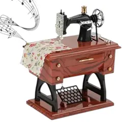 GENERICO - Mini maquina de coser musical con diseño retro nc35