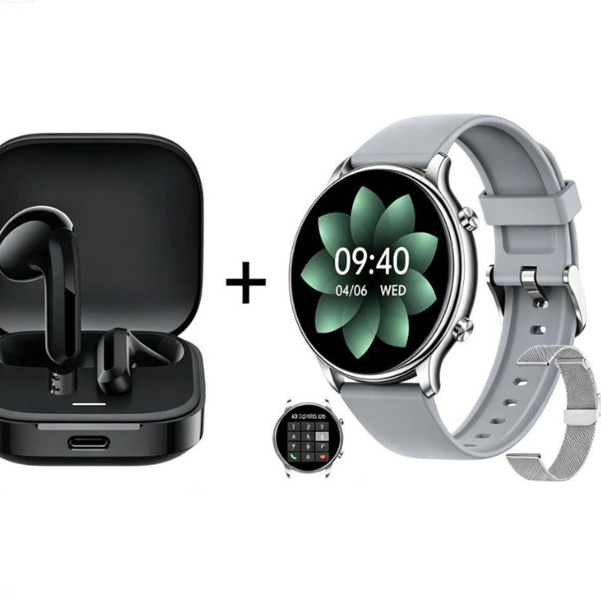 XIAOMI - Y66 Smartwatch+Audífonos  Auriculares Bluetooth XIAOMI Redmi Buds 6 Active