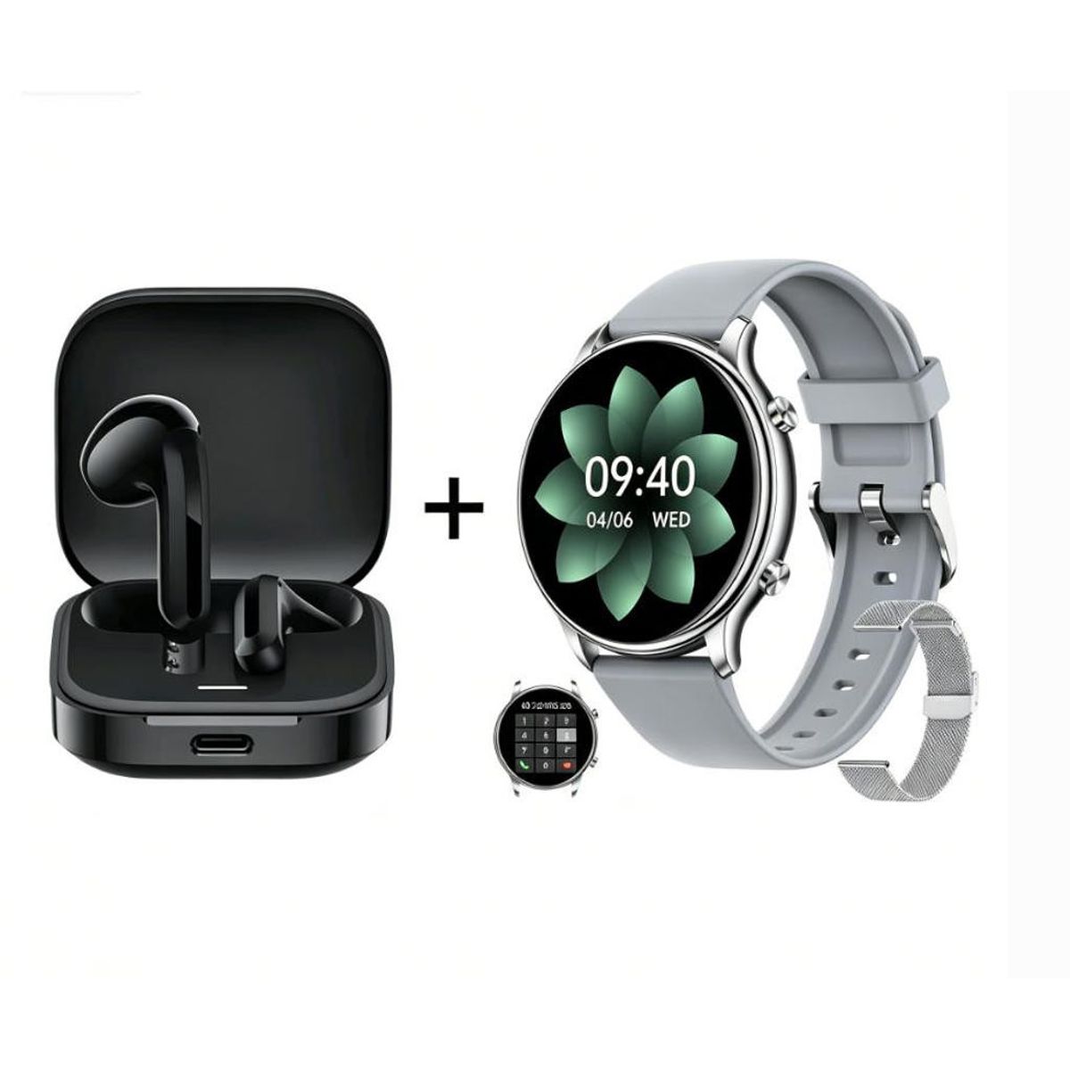 XIAOMI - Y66 Smartwatch+Audífonos  Auriculares Bluetooth XIAOMI Redmi Buds 6 Active