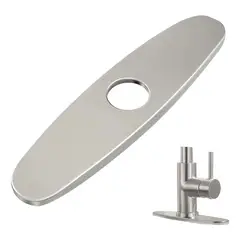 GENERICO - Grifo Tapa Decorativa De Orificio Único Para Fregadero Con Diámetro 3.4cm Gris
