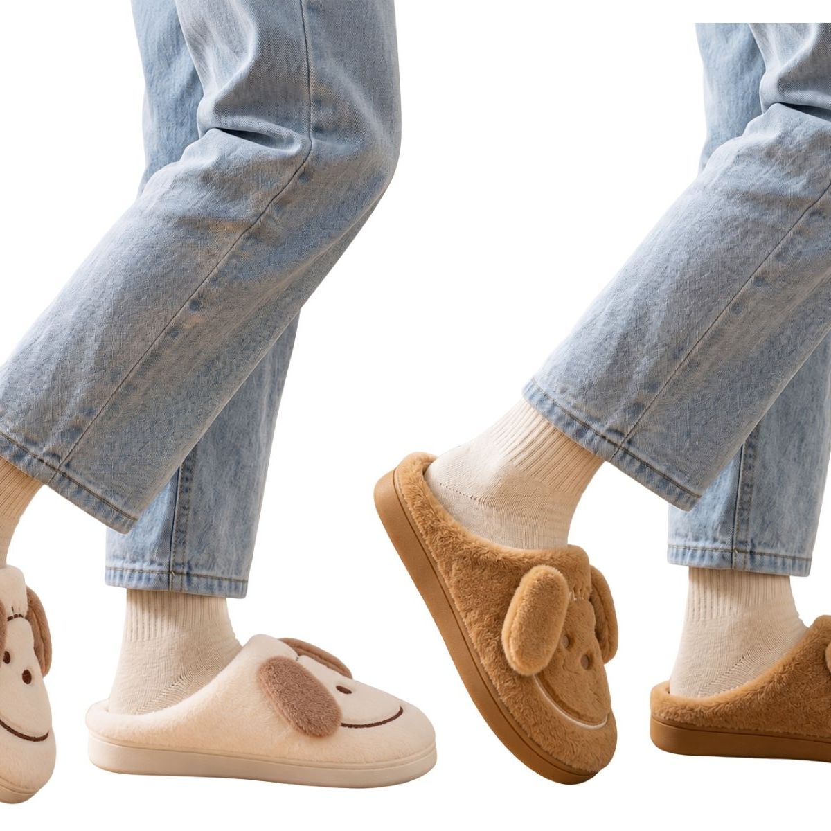 LIKE SHOP - Pack 2 Pantuflas Chiporro Zapatillas De Levantarse. Descanso 808