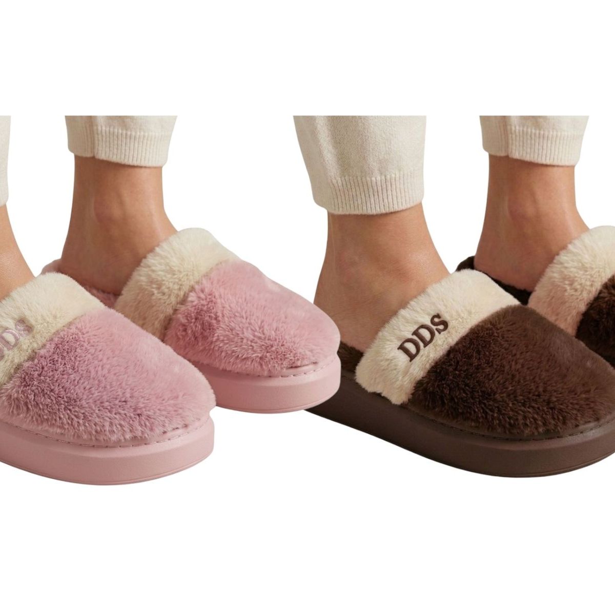 LIKE SHOP - Pack 2 Pantuflas Chiporro Zapatillas De Levantarse. Descanso 808