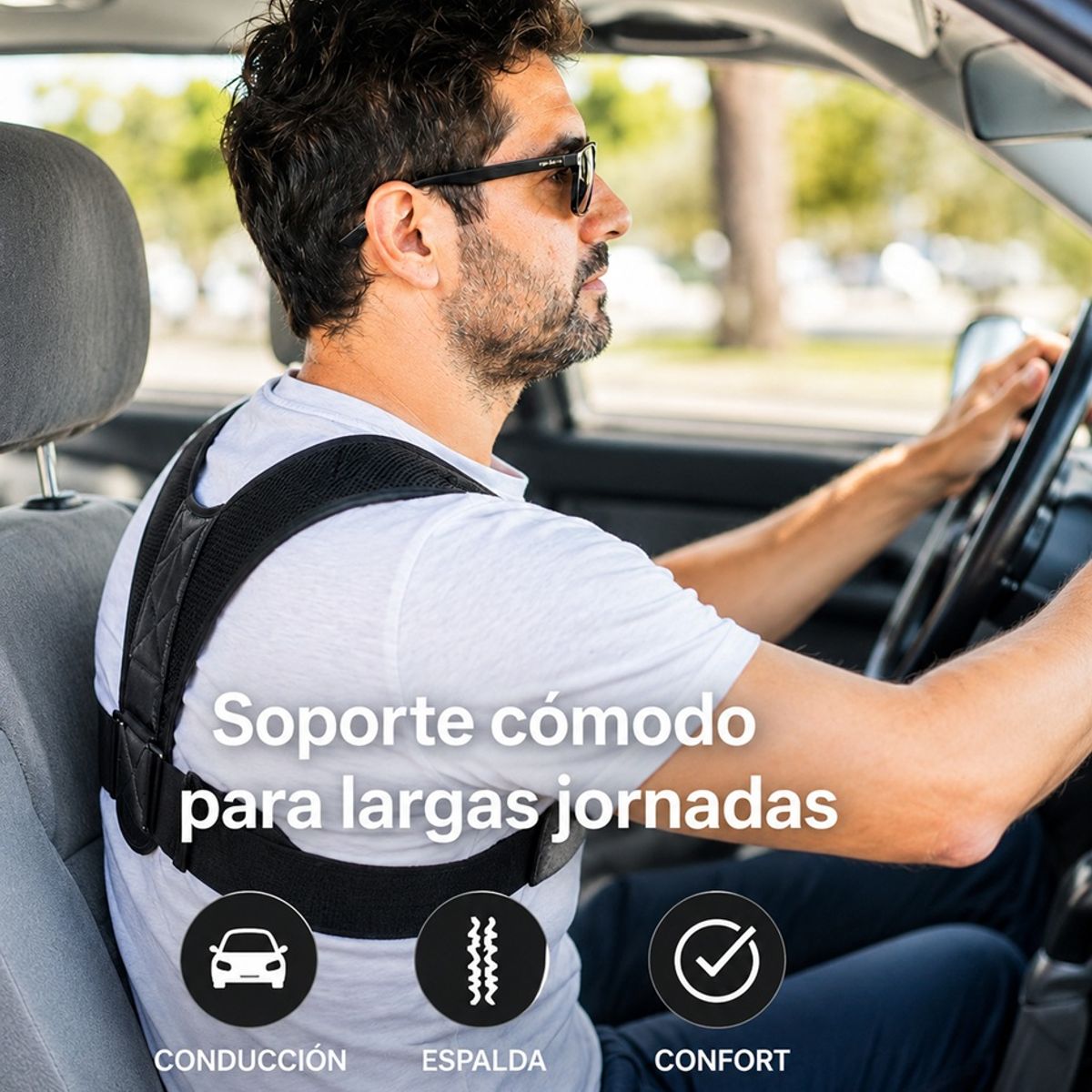 POSTURE DOCTOR - Corrector de Postura Ajustable Unisex para Espalda y Hombros  Soporte Lumbar y Cervical Ergonómico