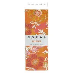 CORAL - Fragancia MUSK100ml