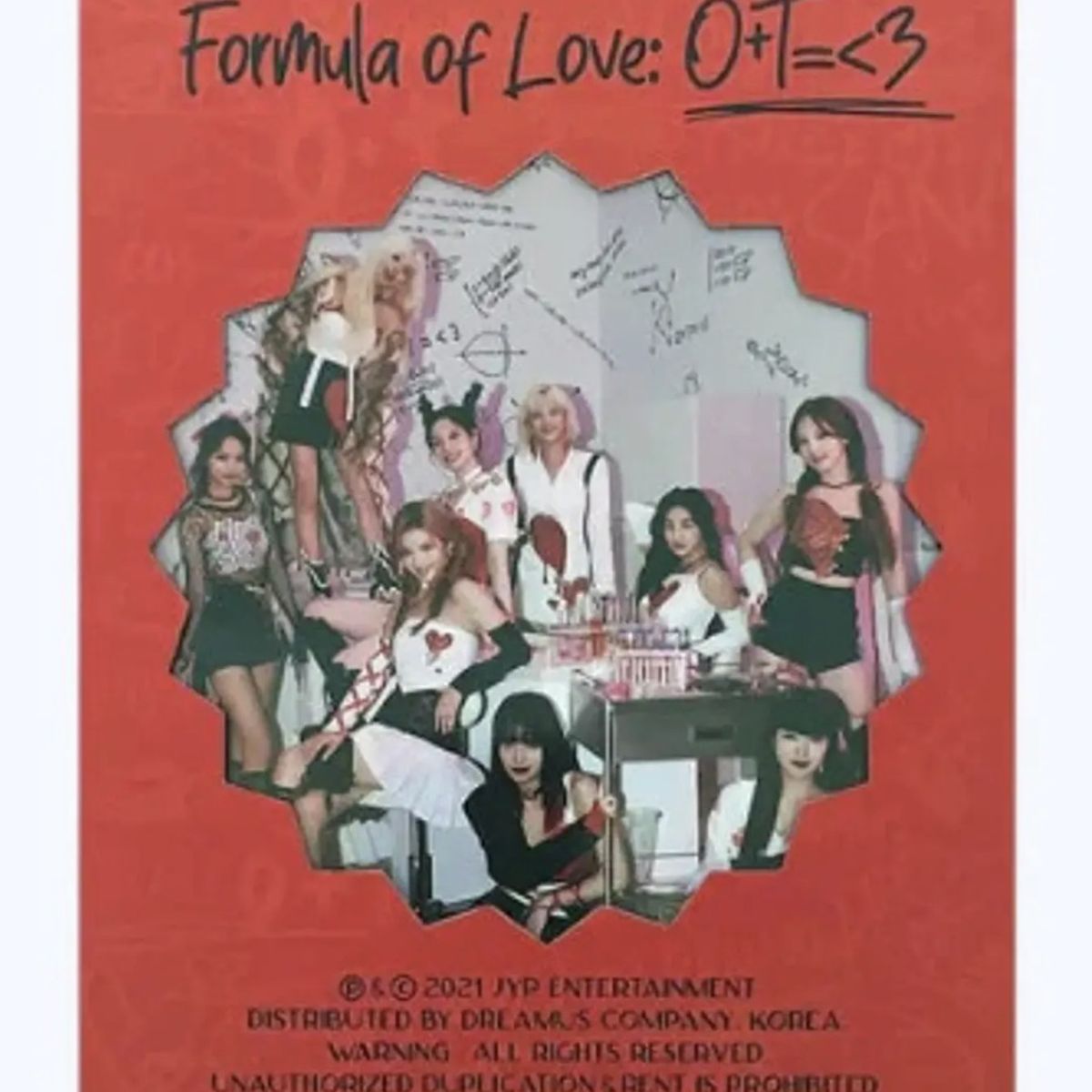 GENERICO - TWICE - FORMULA OF LOVE