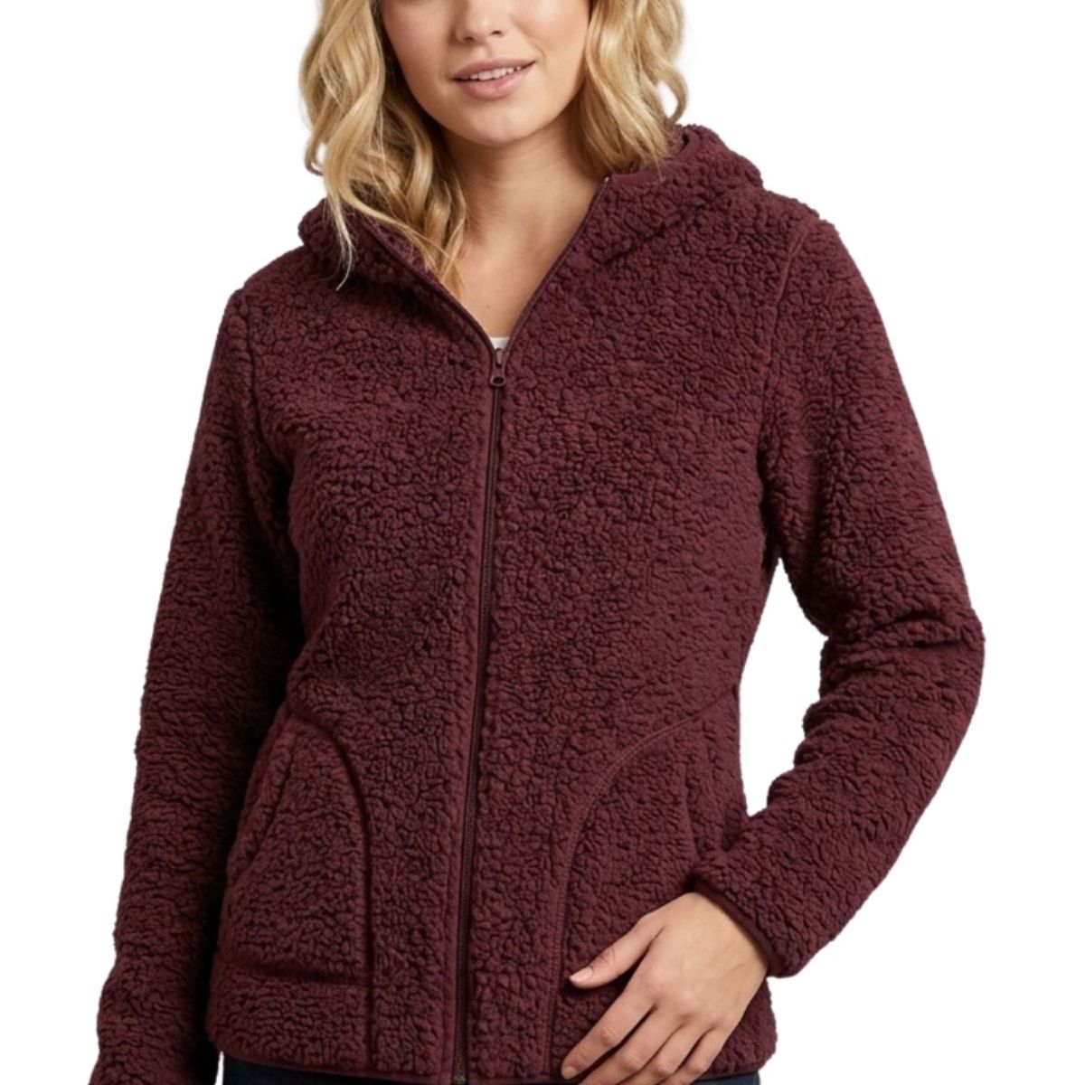 LOOK SHOP - Polerón Polar Corderito, Peludo Mujer Invierno, Colores 999