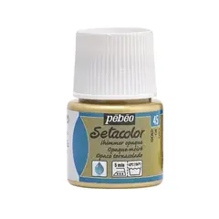 PEBEO - Pintura Para Tela Frasco 45 Ml Setacolor Textil Color 45 - Tornasol Oro