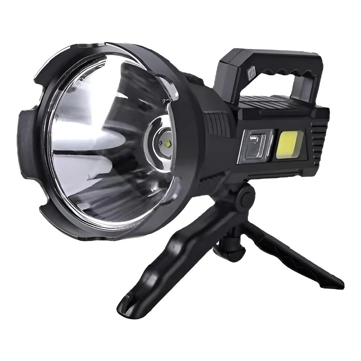 GENERICO - Foco Linterna Led Gigante Alcance 1200 MetrosTripode Labg