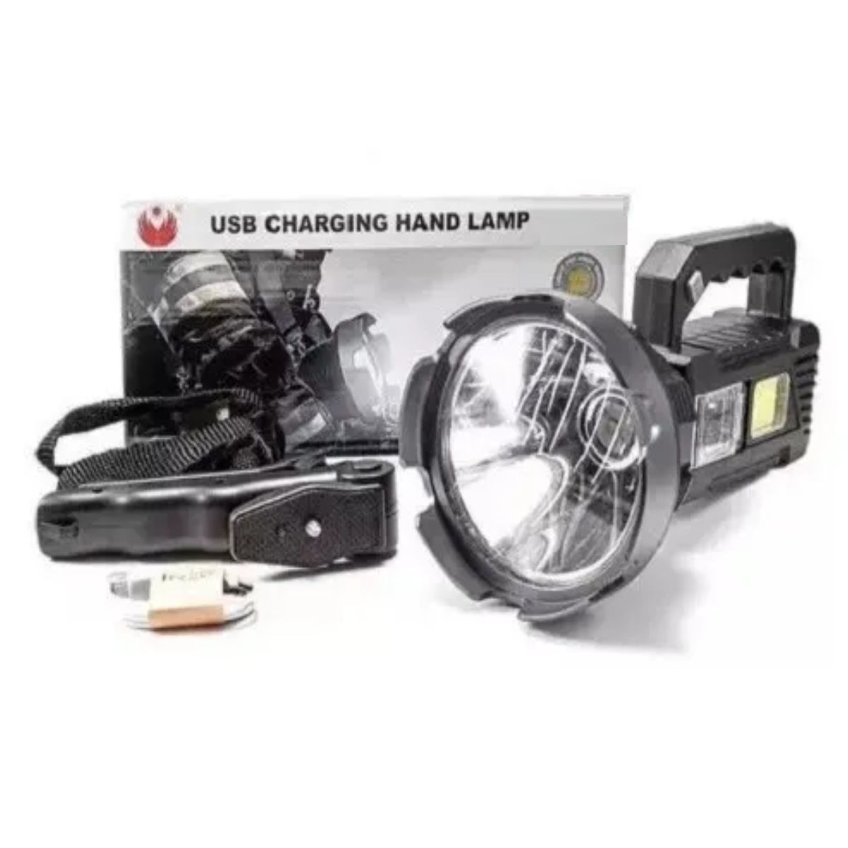 GENERICO - Foco Linterna Led Gigante Alcance 1200 MetrosTripode Labg