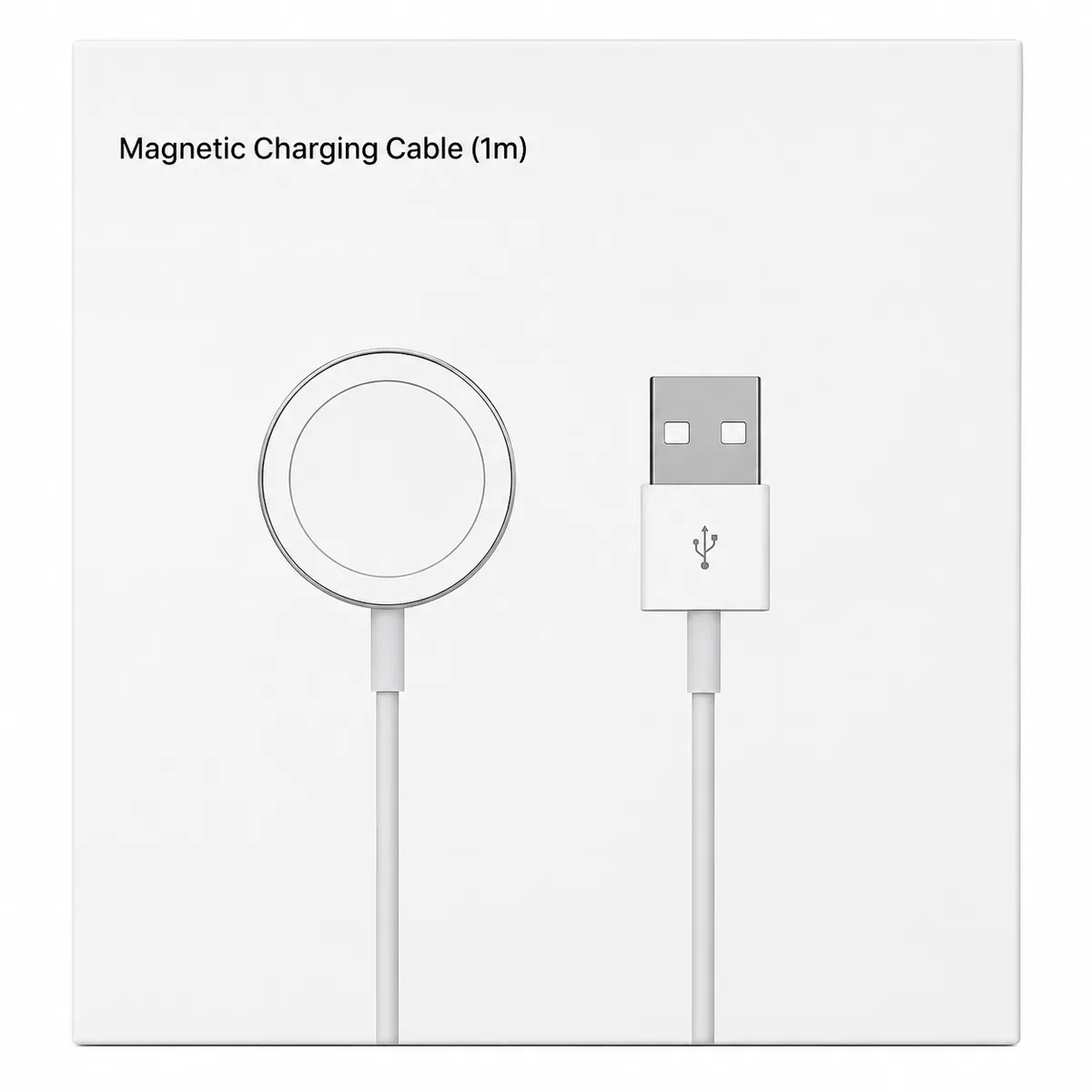 GENERICO - Cable cargador magnético para Reloj  IWatch Iphone