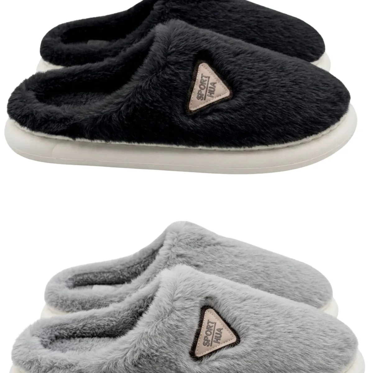 LOOK SHOP - Pack 2 Pantuflas Chiporro Hombre Invierno Casual Confort 811