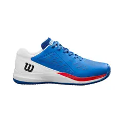 WILSON - Zapatilla Rush Pro Ace Clay Azul Tenis Padel