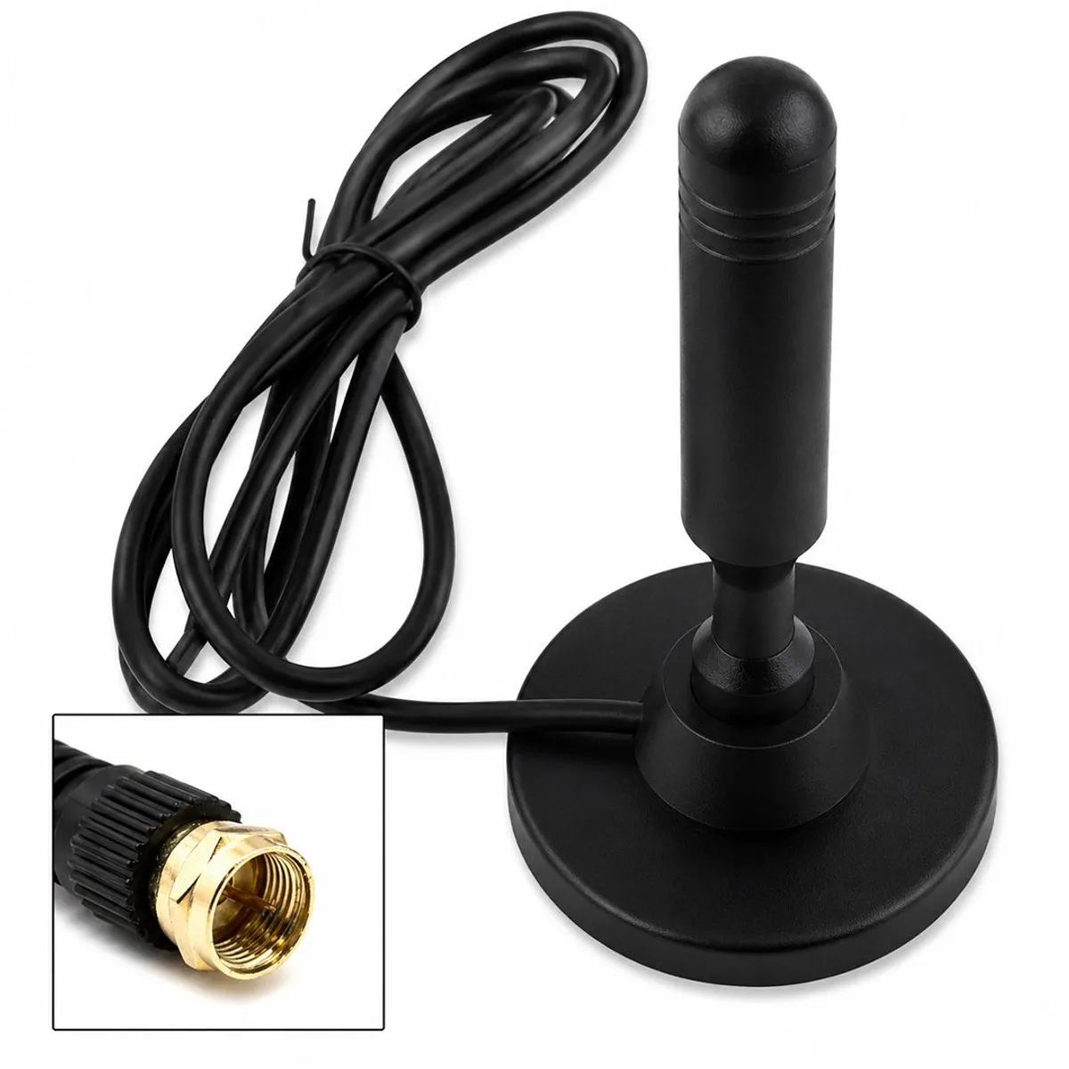 GENERICO - Antena Tv Digital Abierta Hd Tvd Interior 360