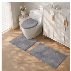 GENERICO - Juego De Baño De 3 Piezas Con Lindo Diseño