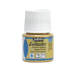 PEBEO - Pintura Para Tela Frasco 45 Ml Setacolor Textil Color 62 - Tornasol Oro Rico